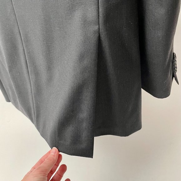 Ben Sherman Two Button Black Lightweight Wool Blazer Sport Coat, Size 42R - Picture 5 of 9